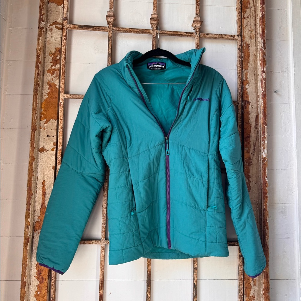Patagonia Nano-air Teal Lightweight Insulated Jacket